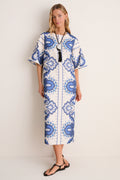 Ultramarine Medallion James Dress