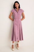 Port Stripe Caterina Shirt Dress