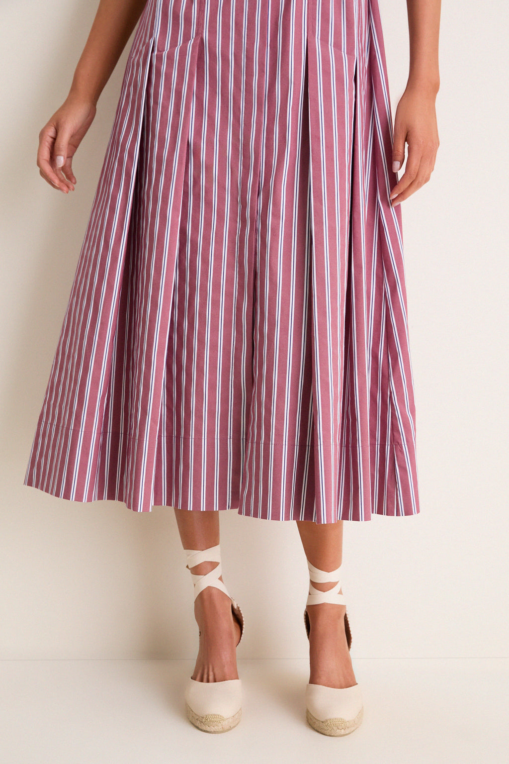 Port Stripe Caterina Shirt Dress