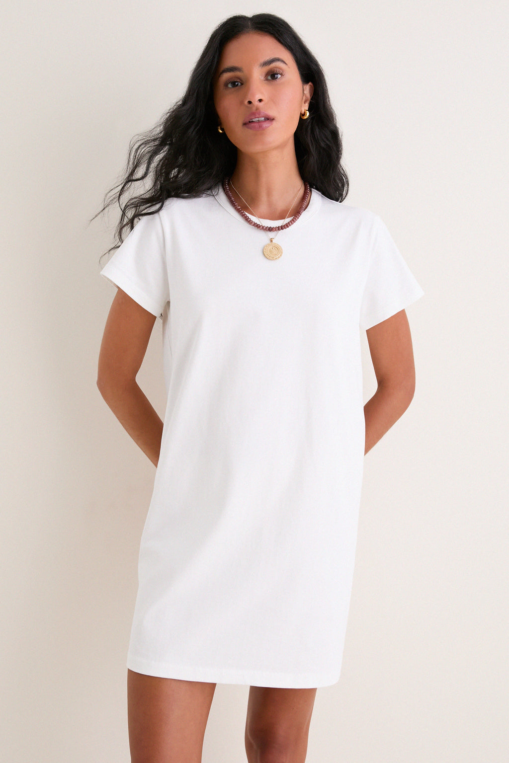 White Parker Mini Dress
