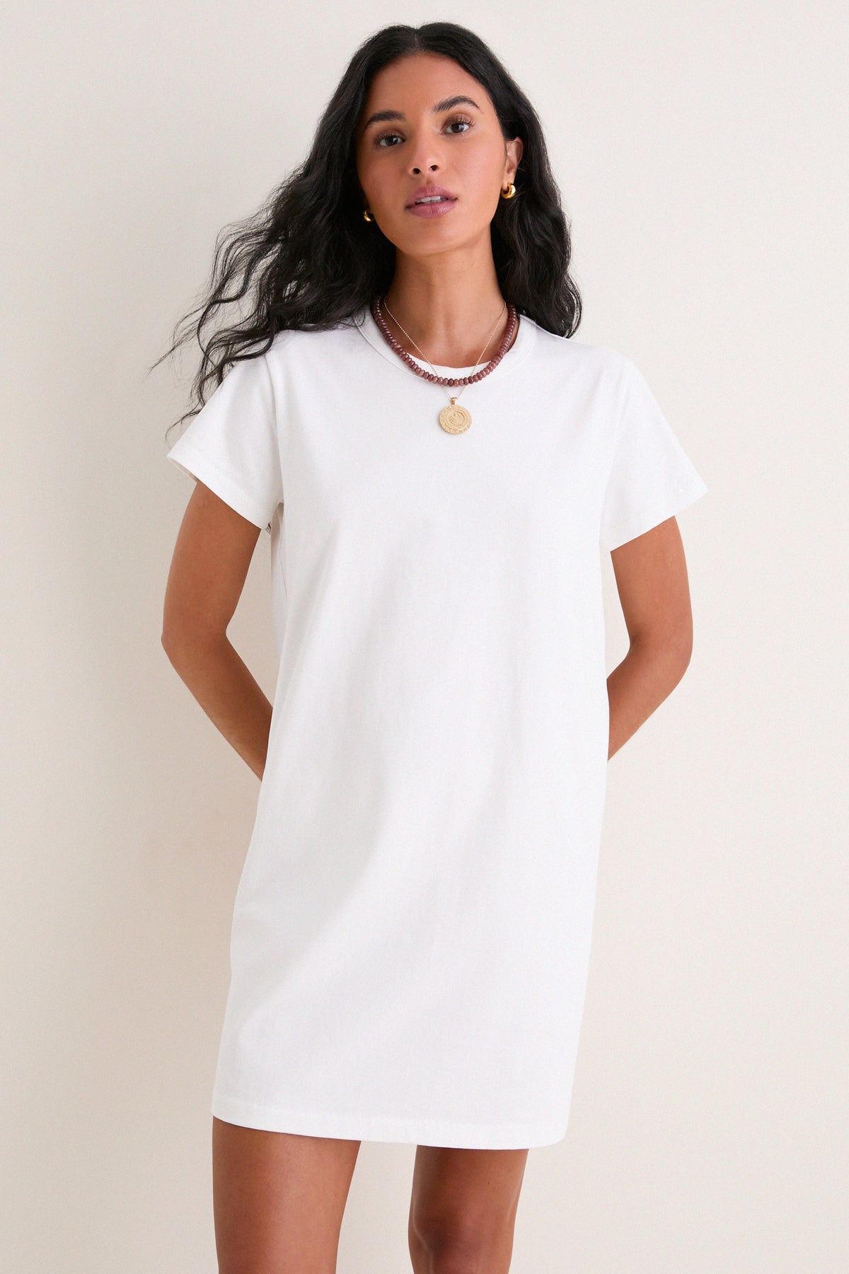 White Parker Mini Dress