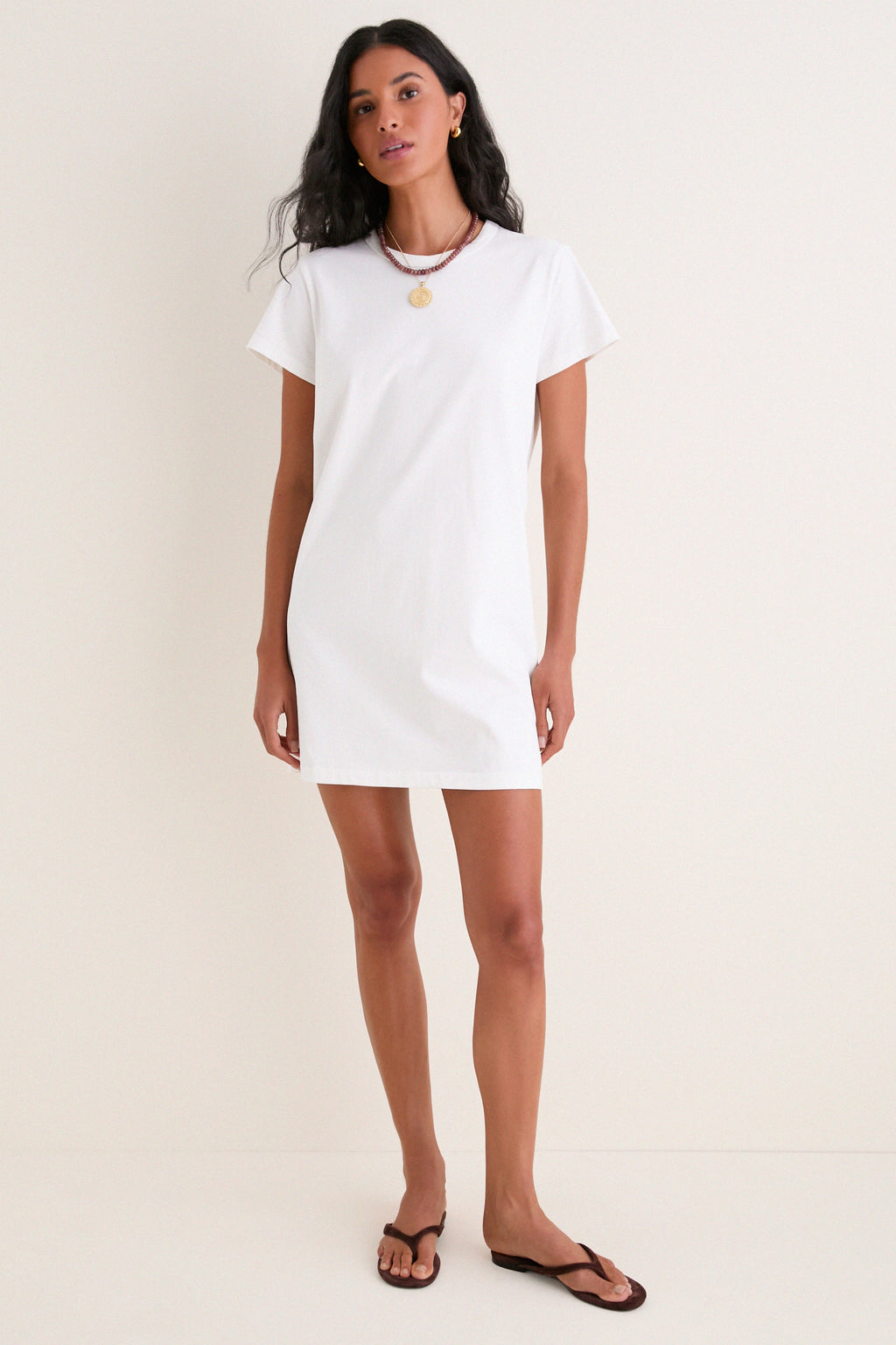 White Parker Mini Dress