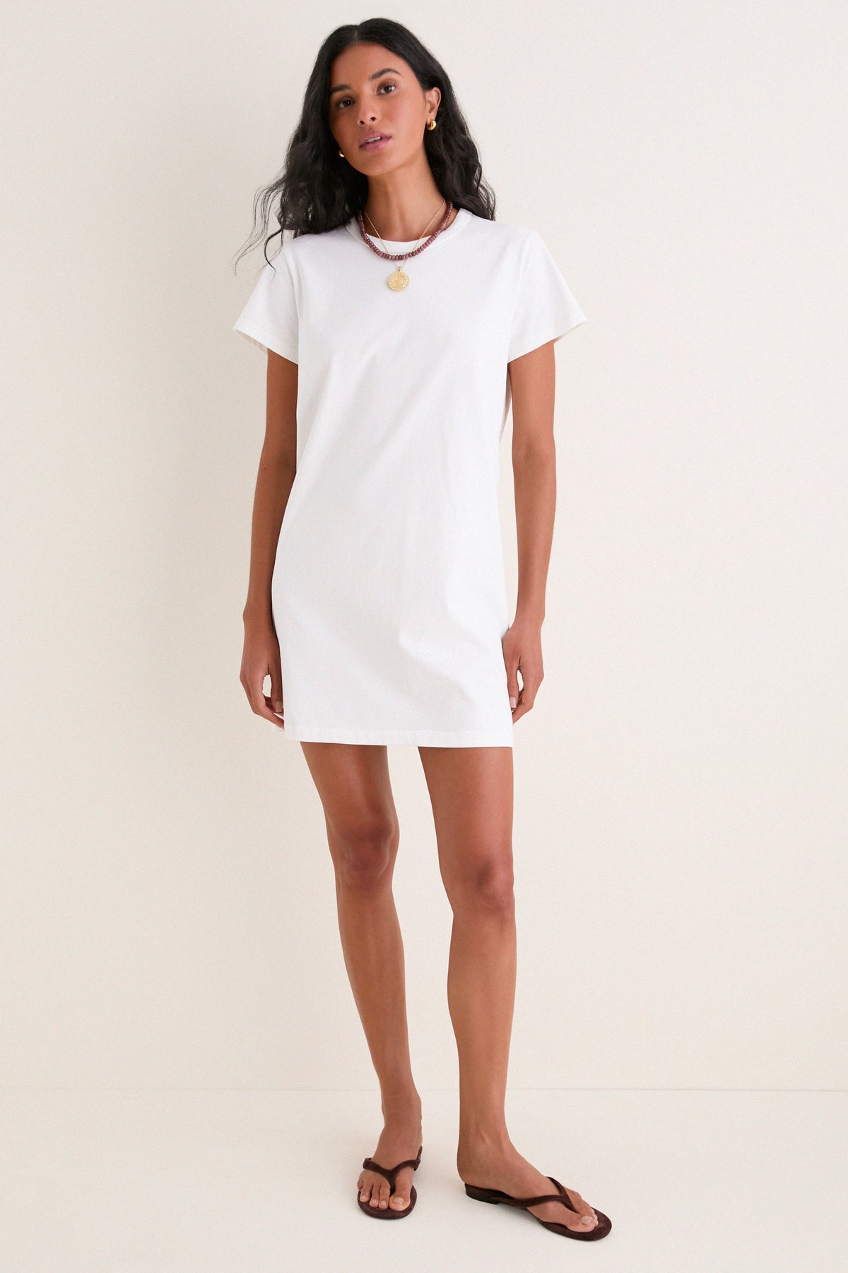 White Parker Mini Dress