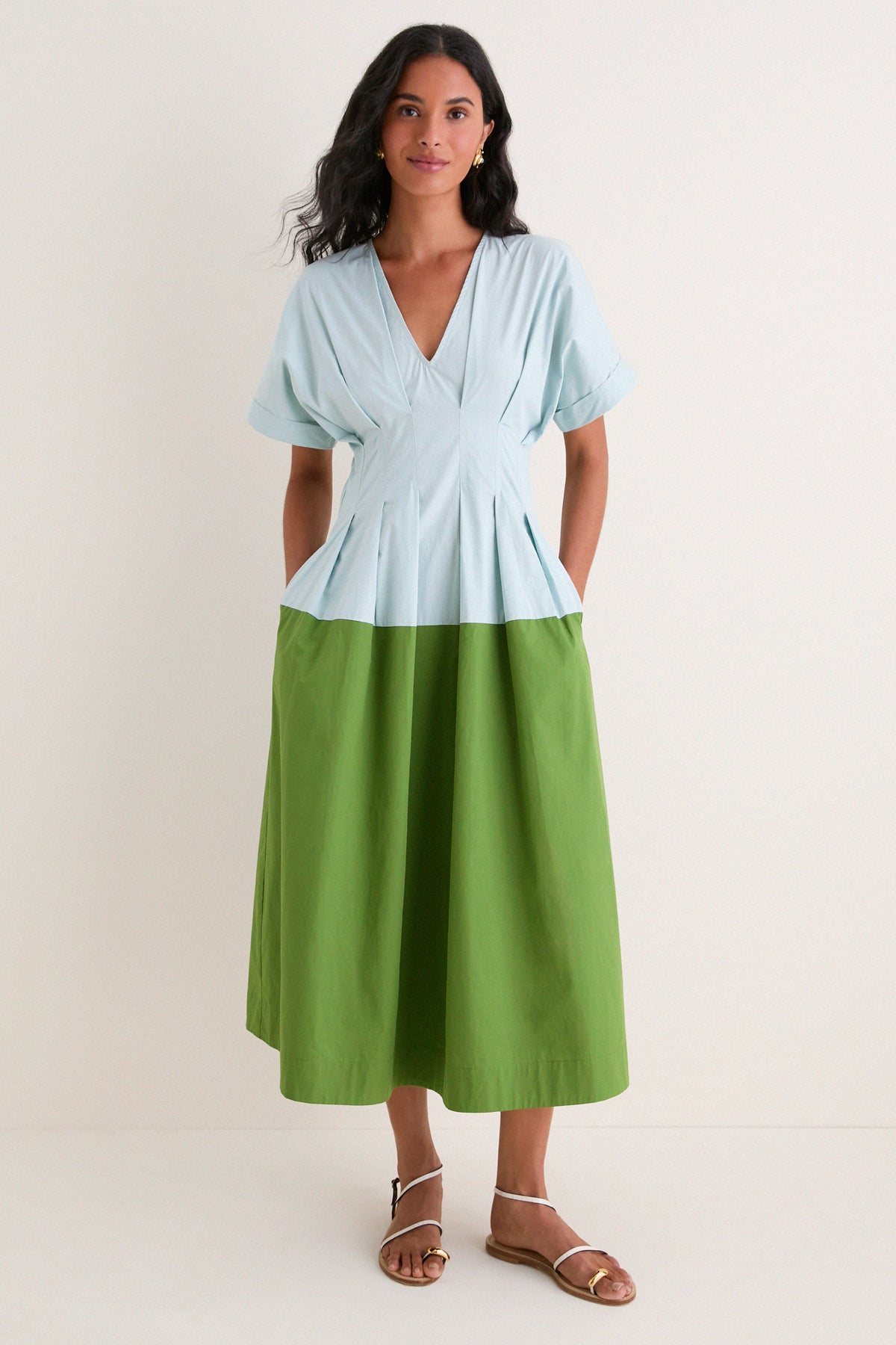 Colorblock Darren Dress