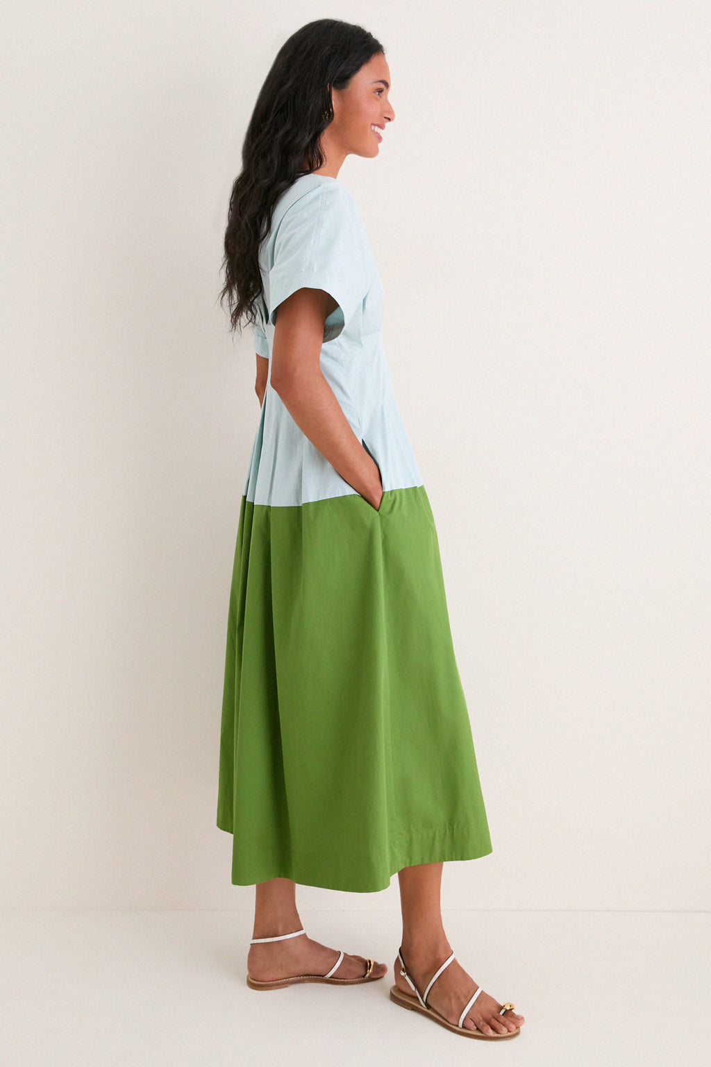 Colorblock Darren Dress