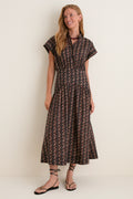 Abstract Alps Como Dress