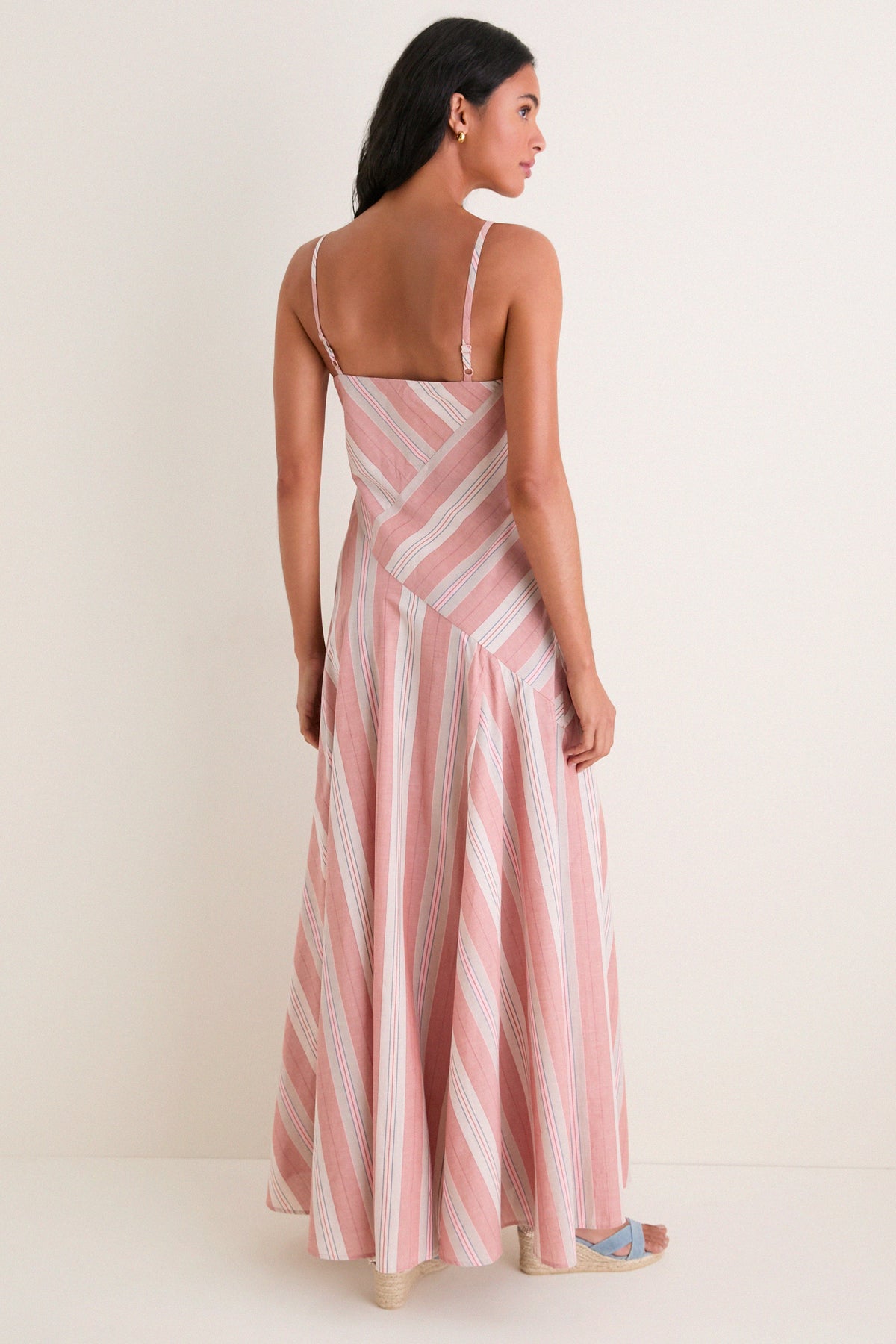 Sicilian Stripe Florentia Maxi Dress