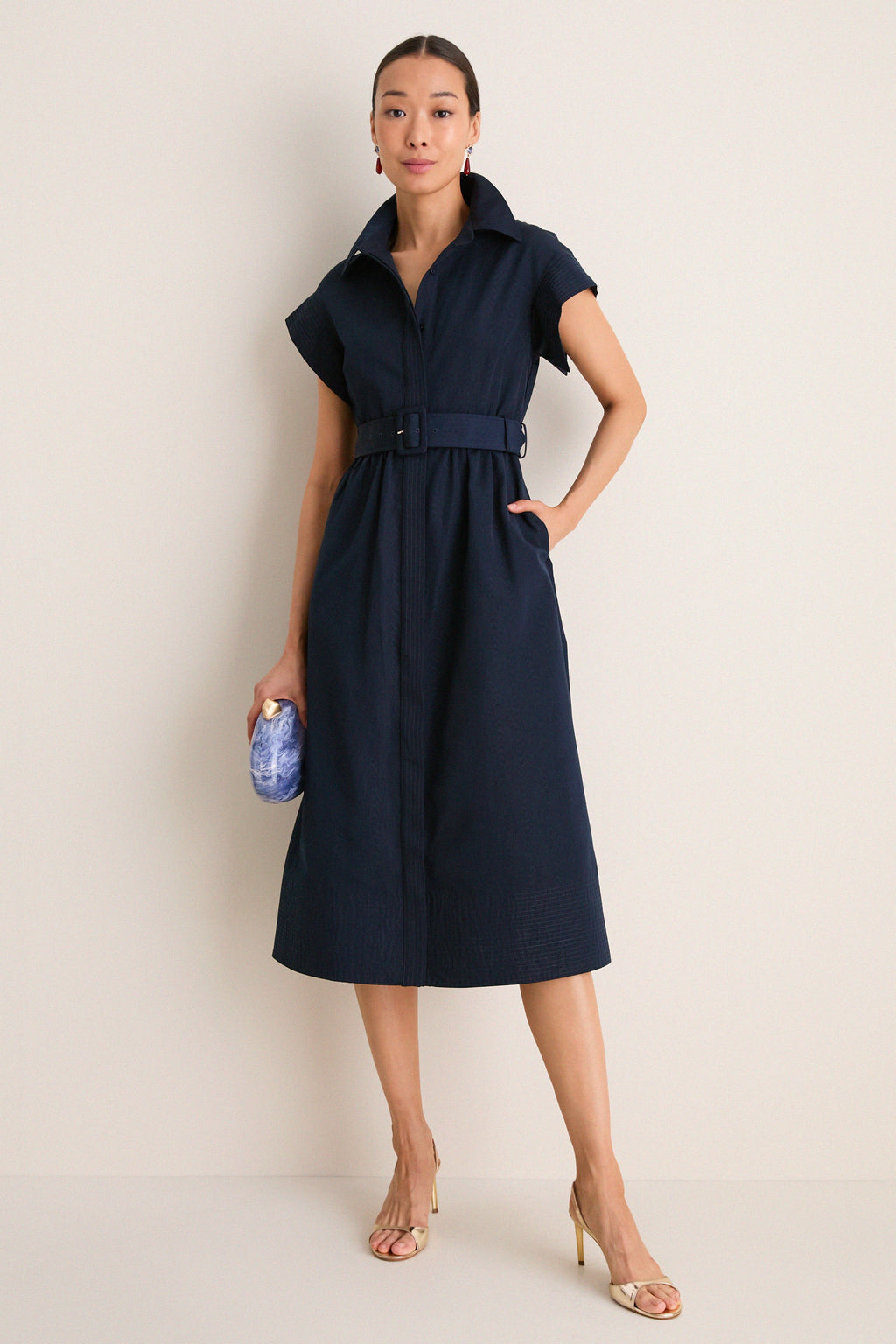 Navy Chloe Dress