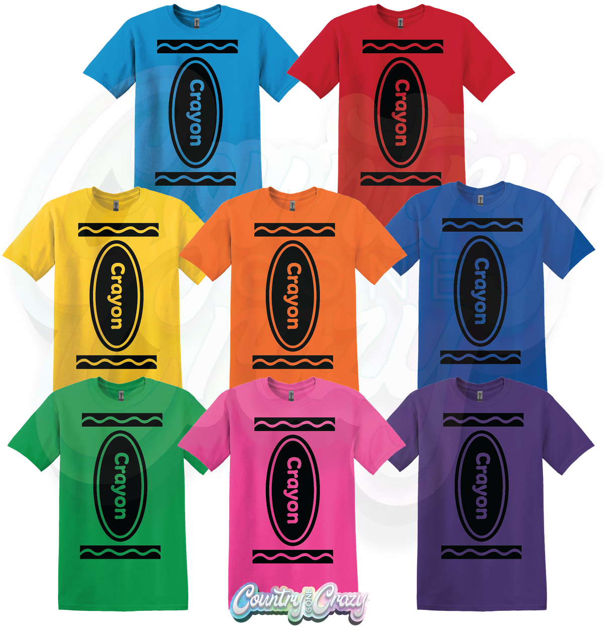 CRAYONS -- HALLOWEEN T-SHIRTS